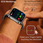 Health Monitoring Smartwatch – Bluetooth Calling Fitness Watch with Free Shipping