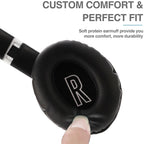 Wireless Bluetooth 5.0 Over-Ear Headphones – Graffiti Foldable Headset with Mic, Hi-Fi Stereo & Free Shipping