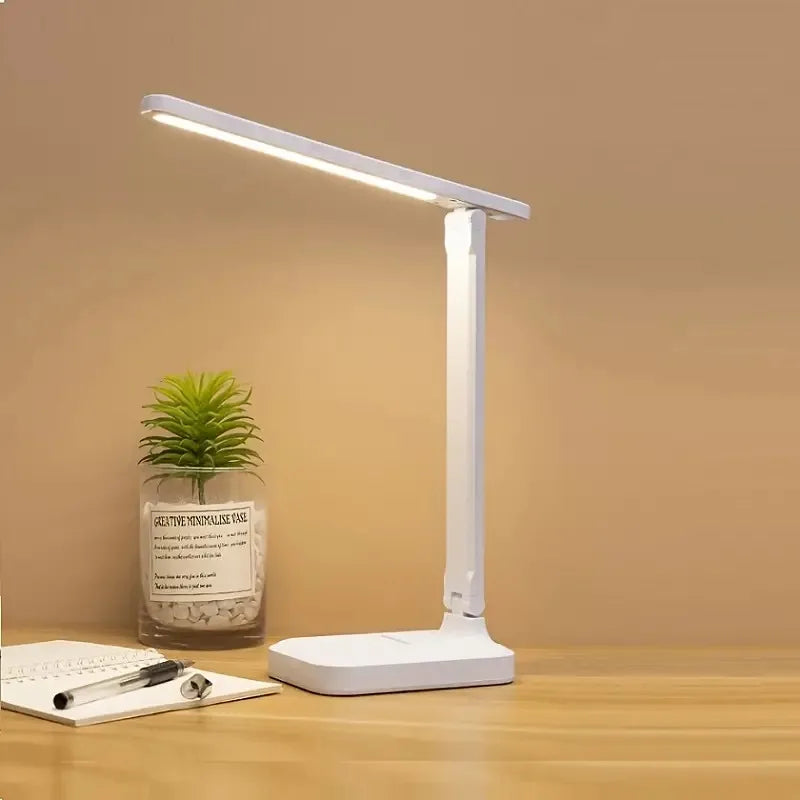 Foldable LED Desk Lamp with Touch Control for Study & Work
