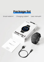 HAYLOU Solar Lite 2 Smartwatch – 1.43” AMOLED Fitness Watch with 24H Health Monitoring, 150+ Sports Modes & Voice Calling
