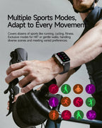 Health Monitoring Smartwatch – Bluetooth Calling Fitness Watch with Free Shipping