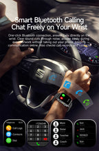 Health Monitoring Smartwatch – Bluetooth Calling Fitness Watch with Free Shipping