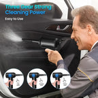 2-in-1 Cordless Air Duster Mini Vacuum Cleaner for Keyboard, Car & Home