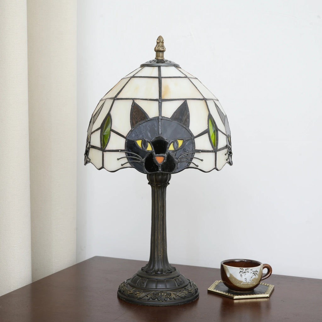 Cute Black Cat Bedside Table Lamp – Vintage Animal Desk Lamp with Free Shipping
