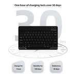 Bluetooth Wireless Keyboard and Mouse Set – Universal Mini Keyboard Combo for iPad, Tablet, Phone & Laptop