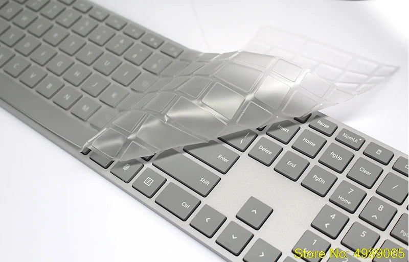 For Microsoft Surface Studio Wireless Bluetooth Keyboard Cover Skin Transparent Full Size Protector Tpu Keyboard
