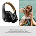 Wireless Bluetooth 5.0 Over-Ear Headphones – Graffiti Foldable Headset with Mic, Hi-Fi Stereo & Free Shipping