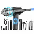 2-in-1 Cordless Air Duster Mini Vacuum Cleaner for Keyboard, Car & Home