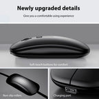 Bluetooth Wireless Keyboard and Mouse Set – Universal Mini Keyboard Combo for iPad, Tablet, Phone & Laptop
