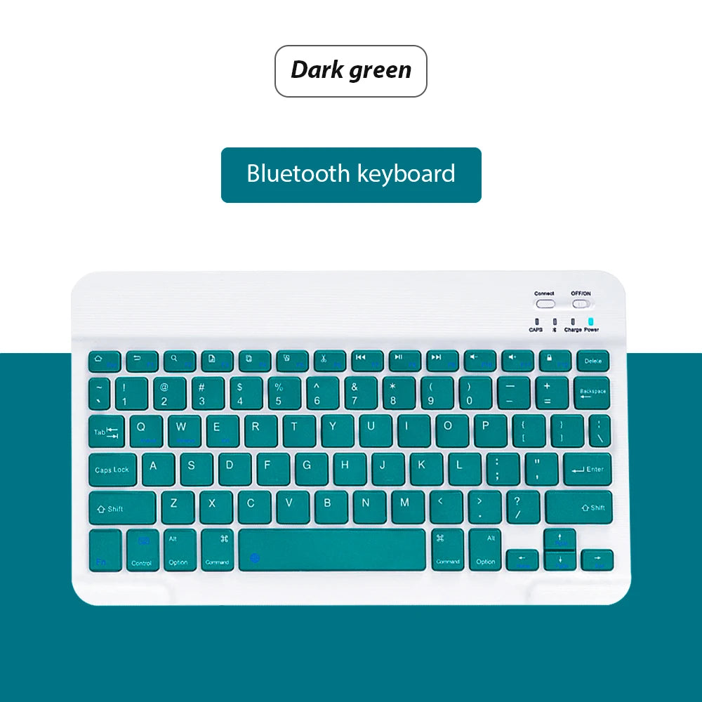 Bluetooth Wireless Keyboard and Mouse Set – Universal Mini Keyboard Combo for iPad, Tablet, Phone & Laptop