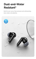Baseus EP10 Pro ANC Wireless Earbuds – Bluetooth 6.0 Hi-Res Earphones with 50dB Noise Cancelling & 55H Playtime
