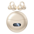 Open Ear Clip Wireless Earbuds – Bluetooth 5.4 ENC Noise Cancelling Headphones with Mic for iOS & Android