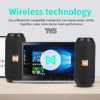 Portable Wireless Bluetooth Speaker – Mini Outdoor Bass Speaker with FM Radio, Hands-Free Call & Free Shipping