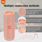 Portable Wireless Bluetooth Speaker – Mini Outdoor Bass Speaker with FM Radio, Hands-Free Call & Free Shipping